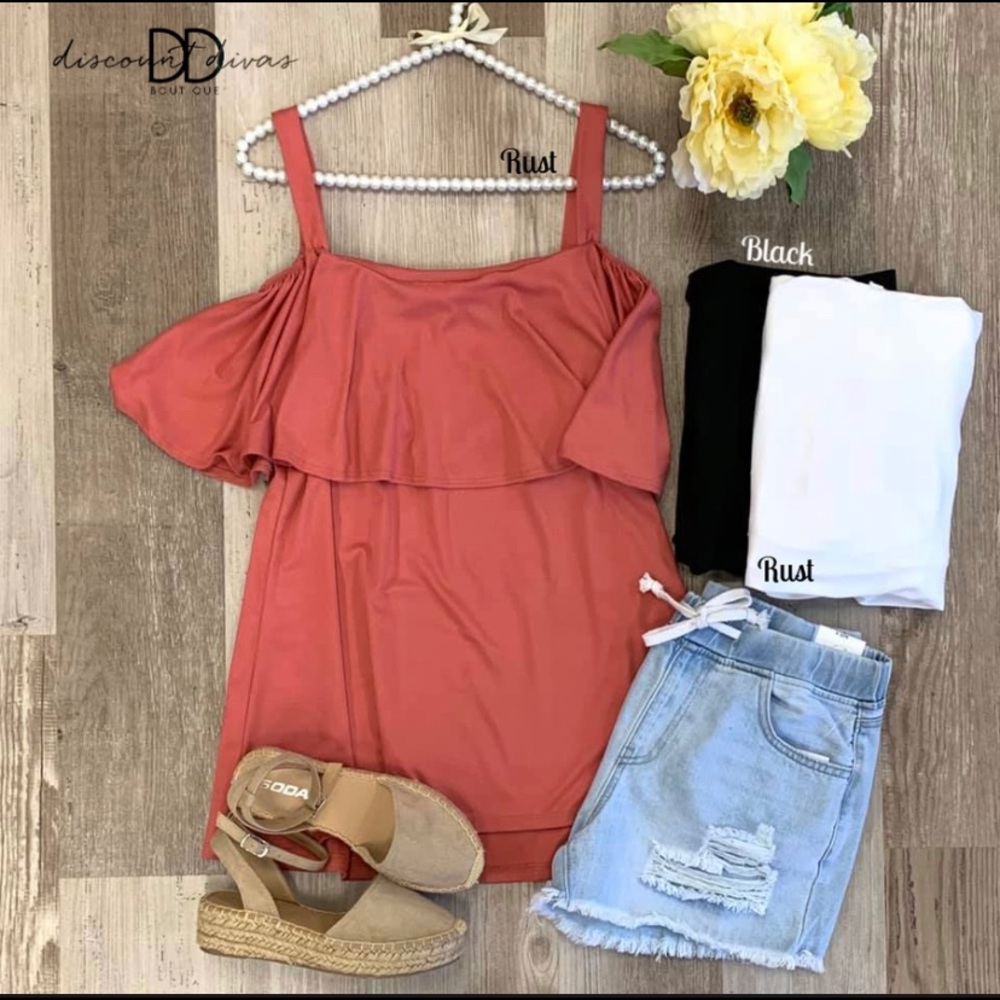 Burnt Orange Tank Top